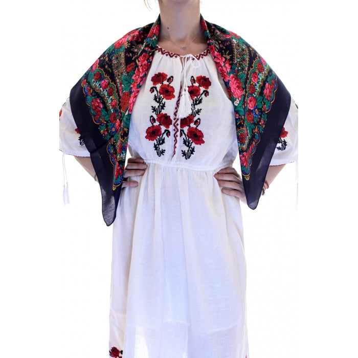 Batic traditional Anastasia bleumarin