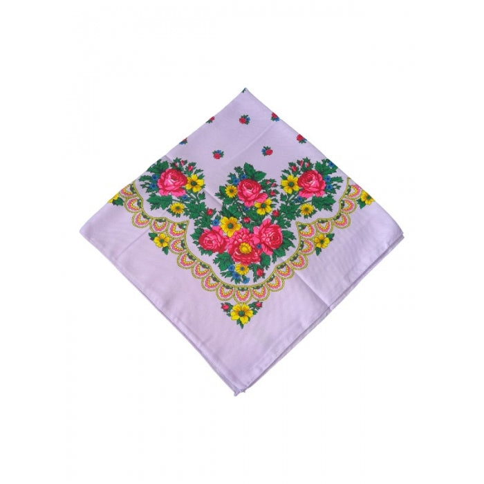 Batic traditional mov cu flori