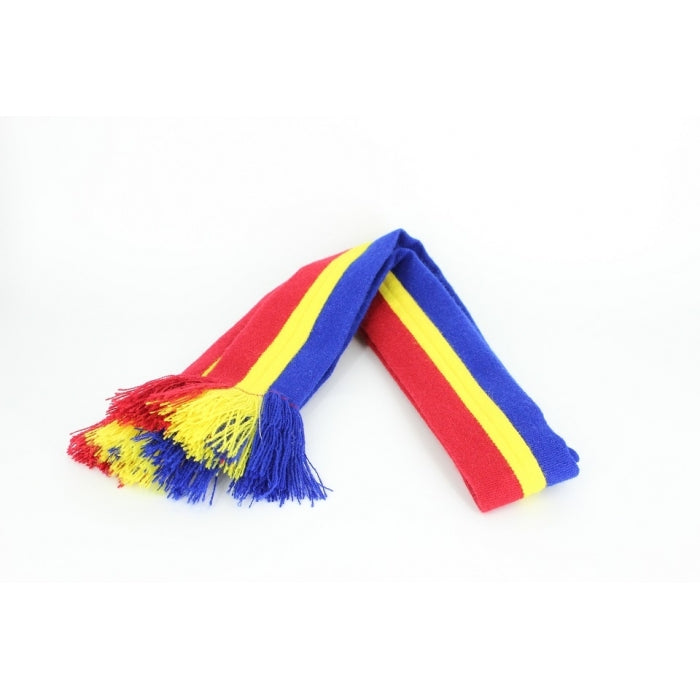 Brau popular tricolor tesut la razboi/6 cm