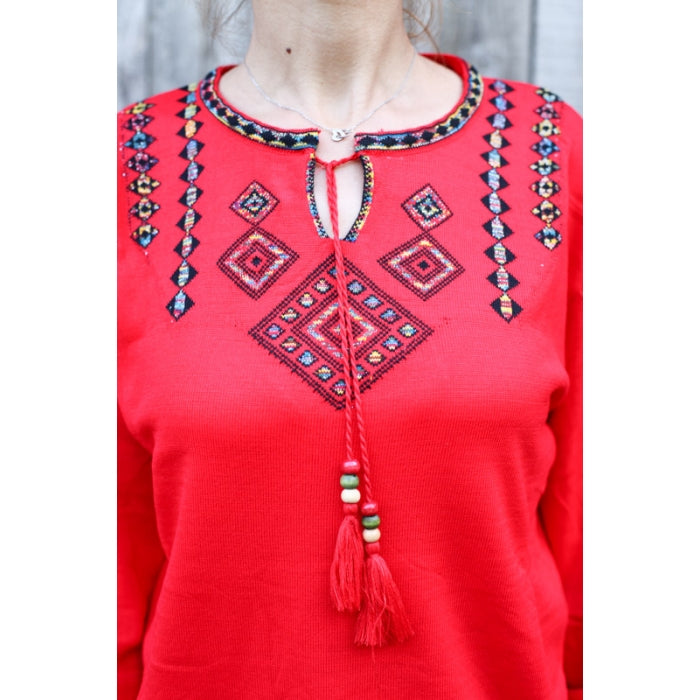 Pulover cu model traditional25