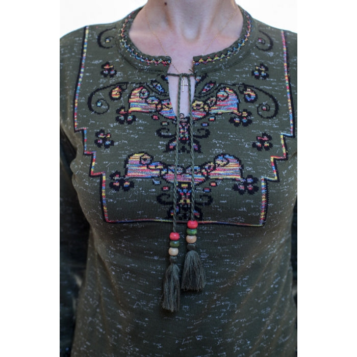 Pulover cu model traditional35