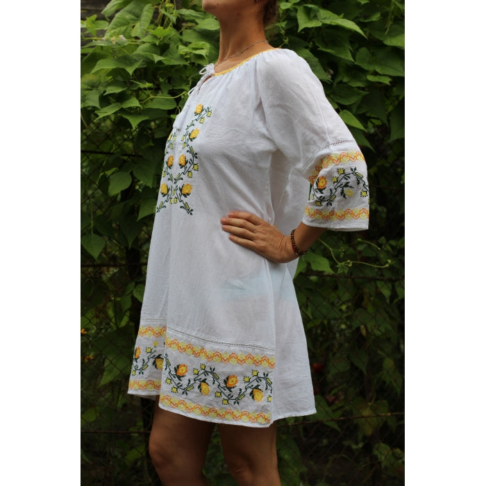 Rochie cu motive traditionale Agnita