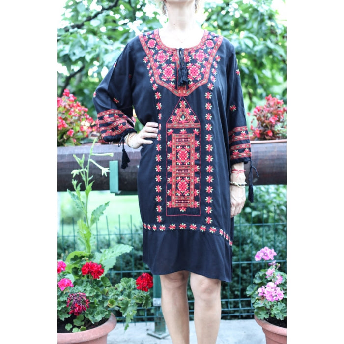 Rochie Traditionala Brodata Andreea