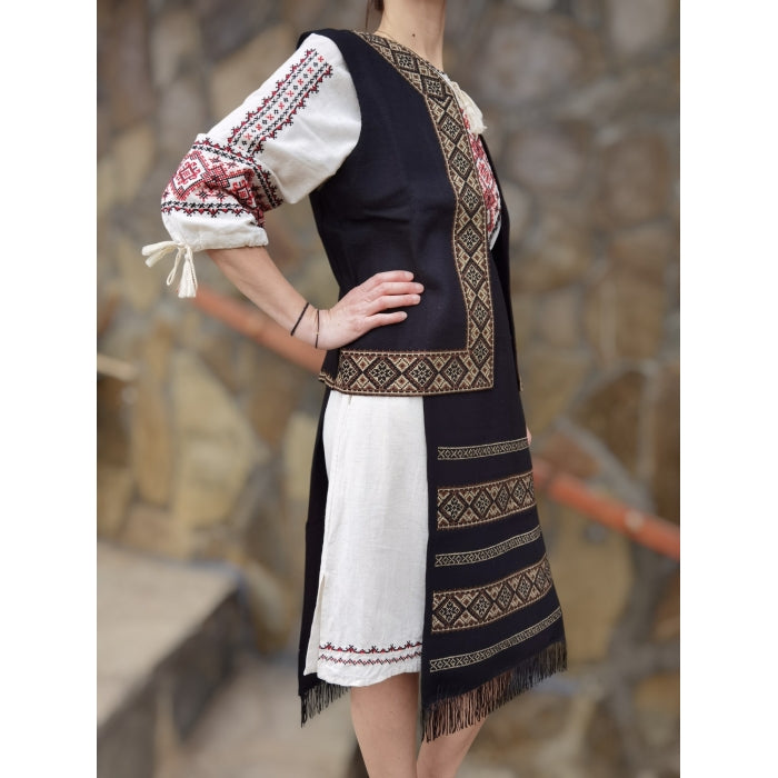 Set Traditional Dama, Vesta, Fote si Brau-Model Ana9