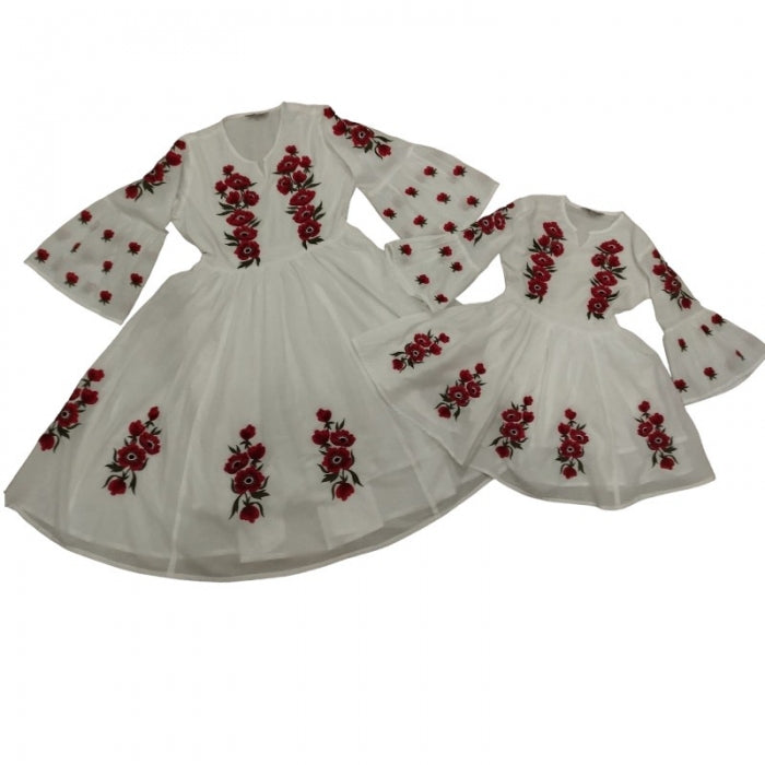 Set traditional rochii mama fiica2