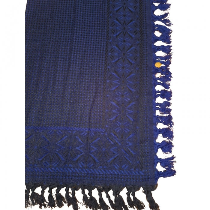 Basma traditionala ciucuri bleumarin