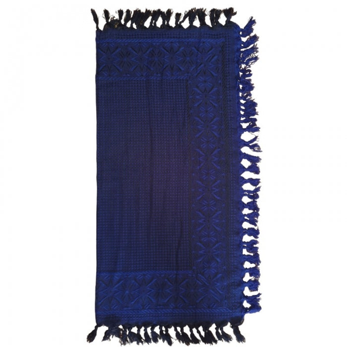 Basma traditionala ciucuri bleumarin