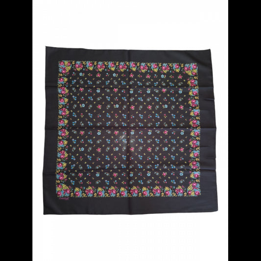 Batic traditional cu motive florale negru3