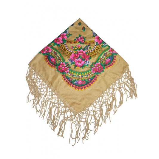 Batic traditional maro cu flori dimensiuni 75x75cm Model Ana11
