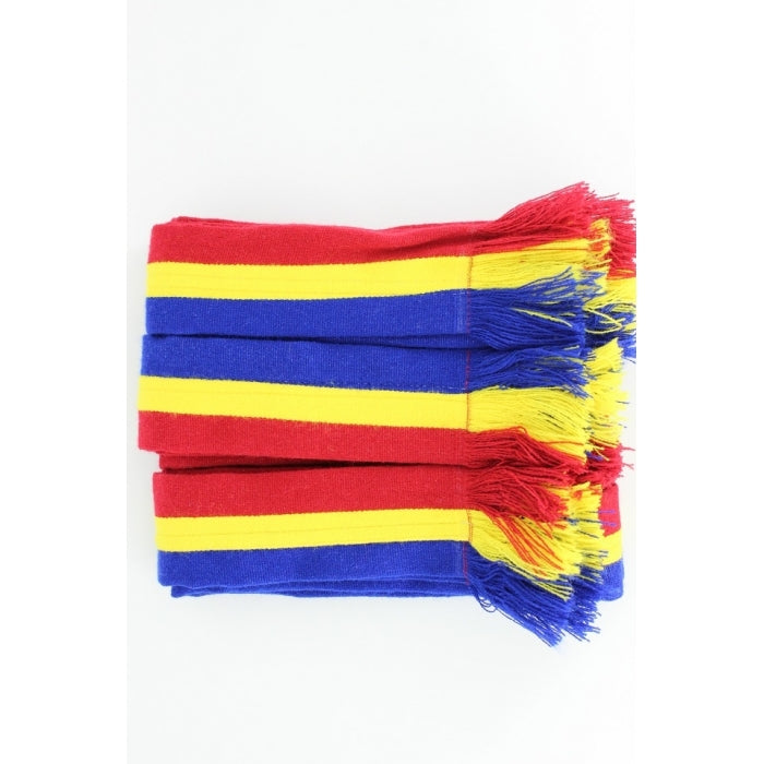 Brau popular tricolor tesut la razboi/6 cm