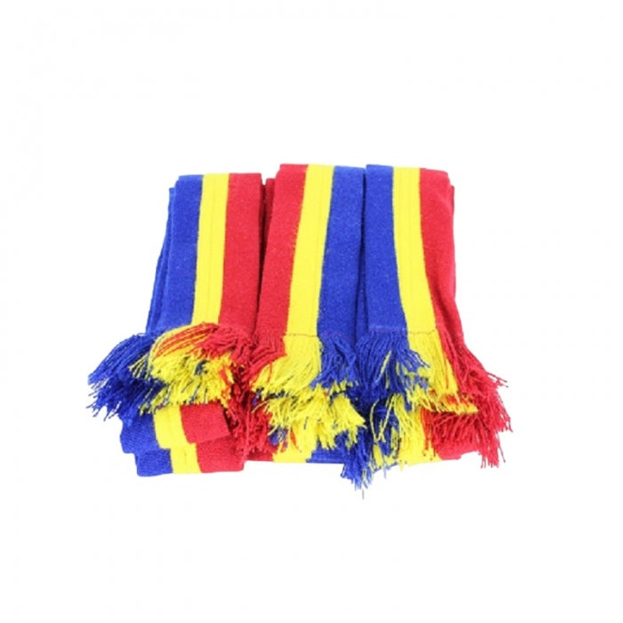 Brau popular tricolor tesut la razboi/6 cm
