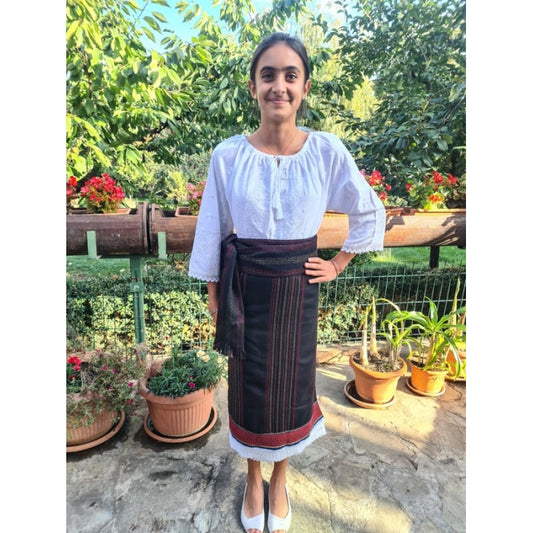 Catrinta si brau traditional Ilinca2