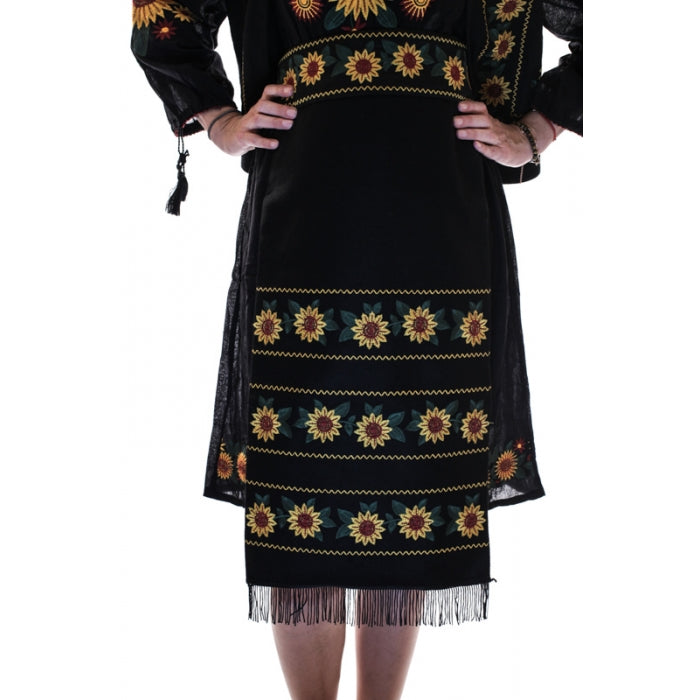 Costum traditional set  Floarea Soarelui