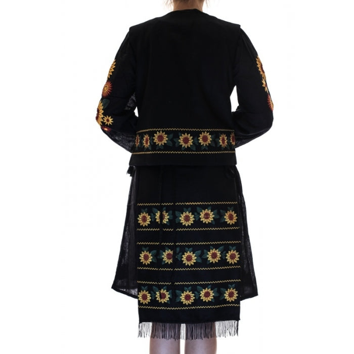 Costum traditional set  Floarea Soarelui