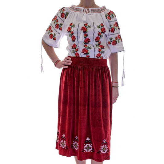 Fusta traditionala din catifea25