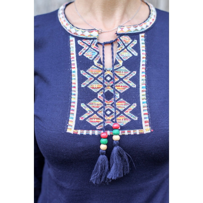 Pulover cu model traditional19