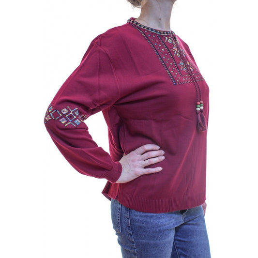 Pulover cu model traditional41
