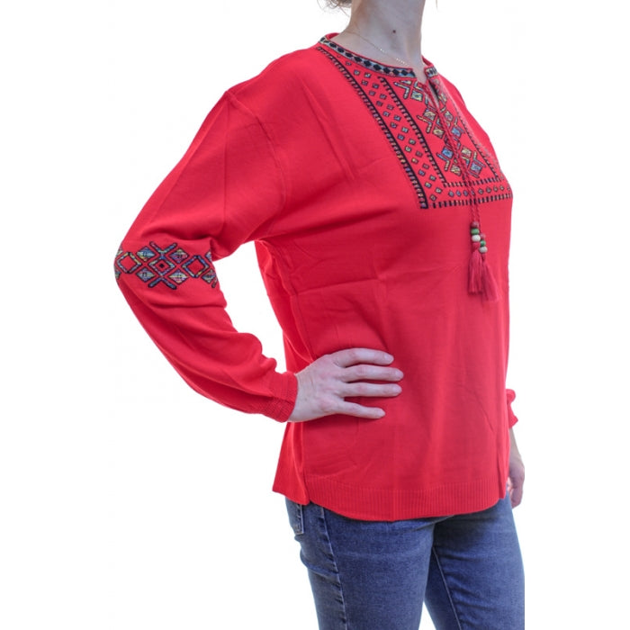 Pulover cu model traditional42