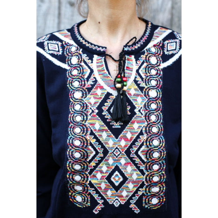 Pulover cu model traditional47