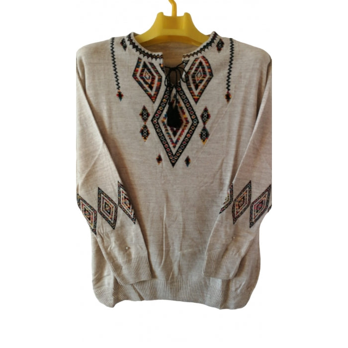 Pulover cu model traditional50