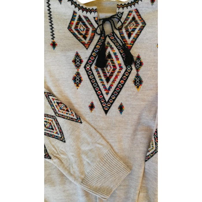 Pulover cu model traditional50