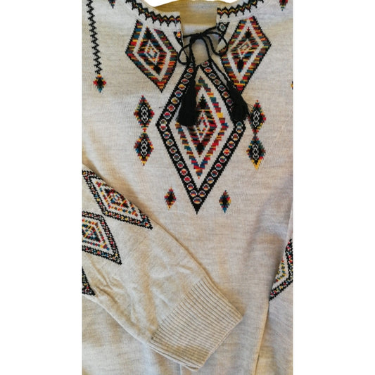 Pulover cu model traditional50