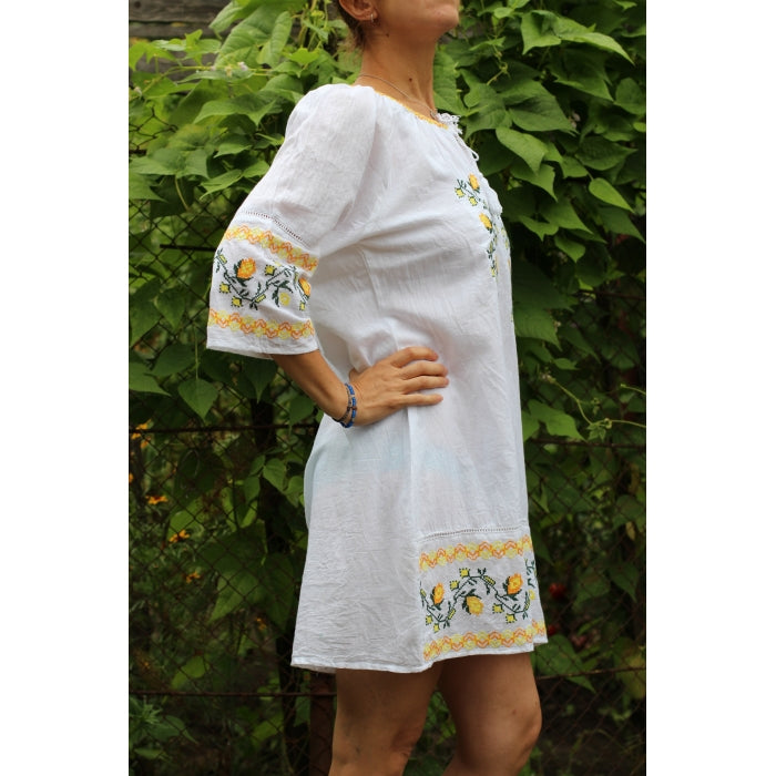 Rochie cu motive traditionale Agnita