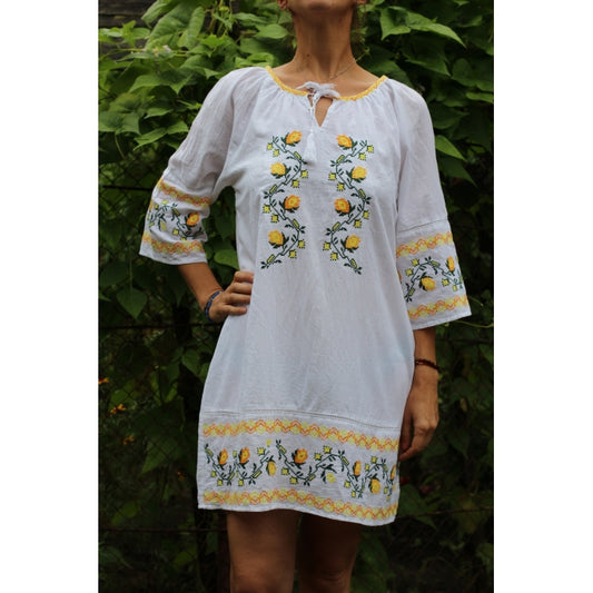 Rochie cu motive traditionale Agnita