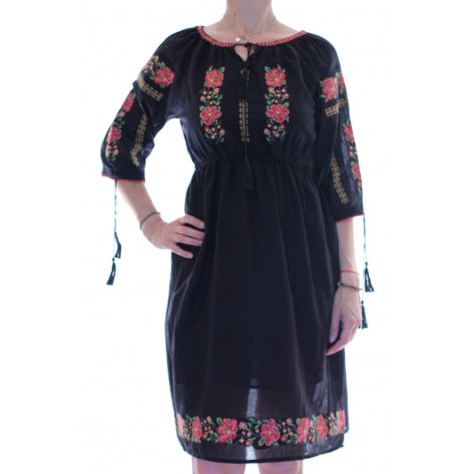 Rochie cu motive traditionale Andreea