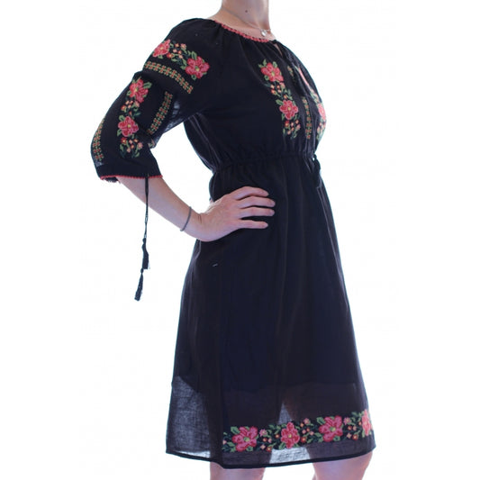 Rochie cu motive traditionale Andreea