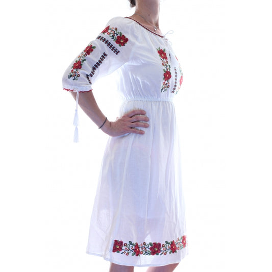 Rochie cu motive traditionale Catinca