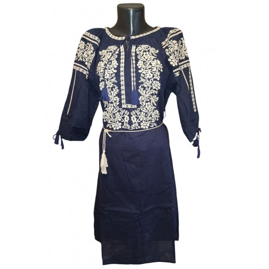 Rochie traditionala brodata cu motive romanesti-Model Ioana2