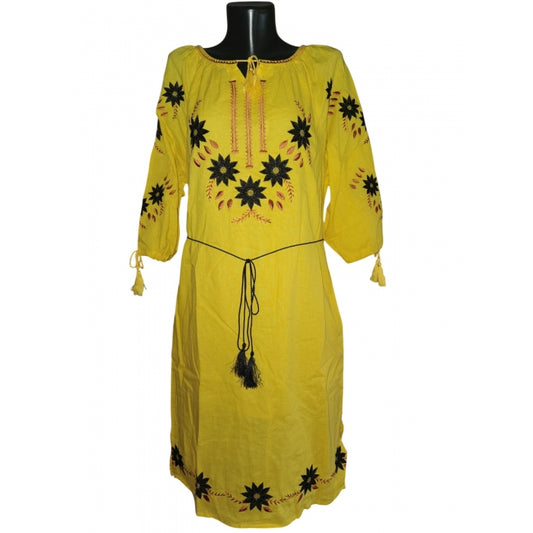 Rochie traditionala brodata cu motive romanesti-Model Ioana9