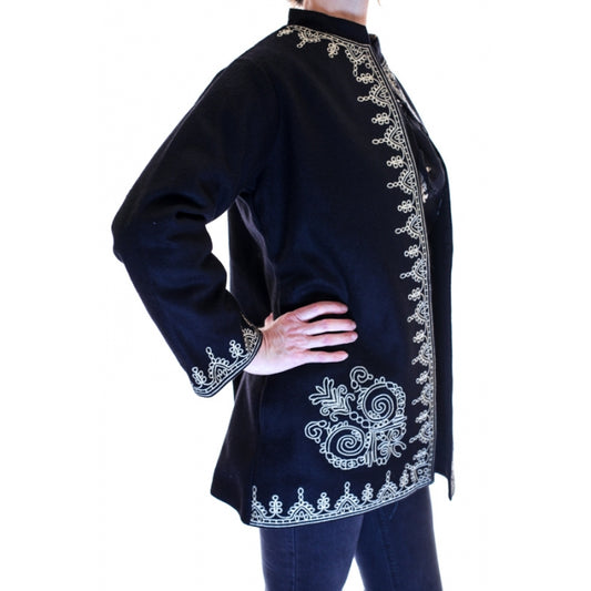 Sacou brodat cu motive traditionale Victoria5