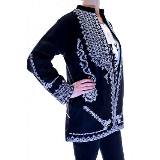 Sacou brodat cu motive traditionale Victoria