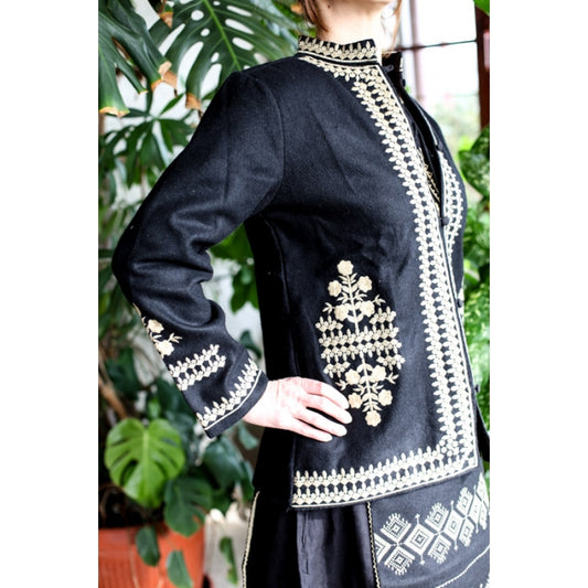 Sacou brodat traditional Anastasia