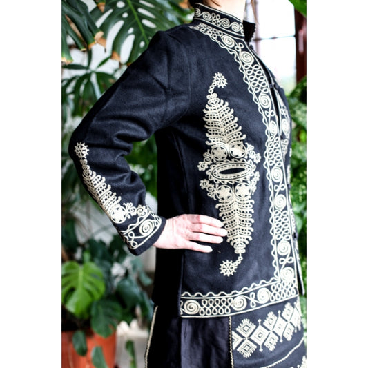 Sacou tesut traditional Anastasia