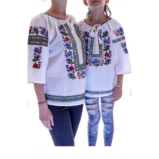 Set familie tata mama fiu fiica