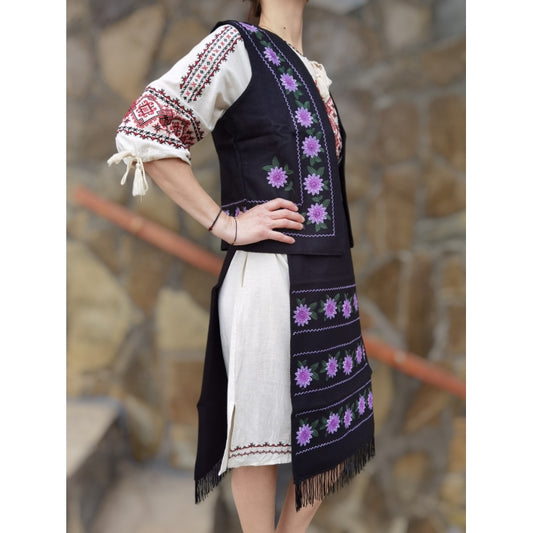 Set Traditional Dama, Vesta, Fote si Brau-Model Ana10