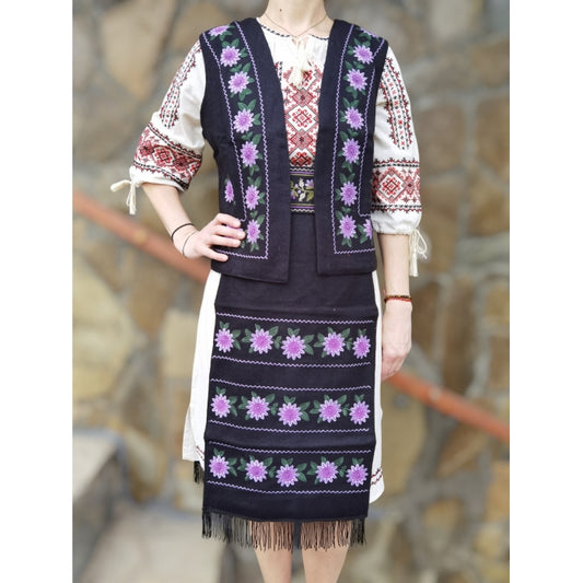 Set Traditional Dama, Vesta, Fote si Brau-Model Ana10