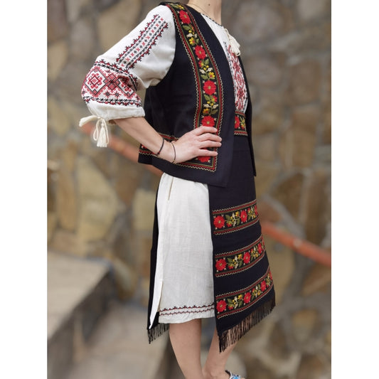 Set Traditional Dama, Vesta, Fote si Brau-Model Ana11