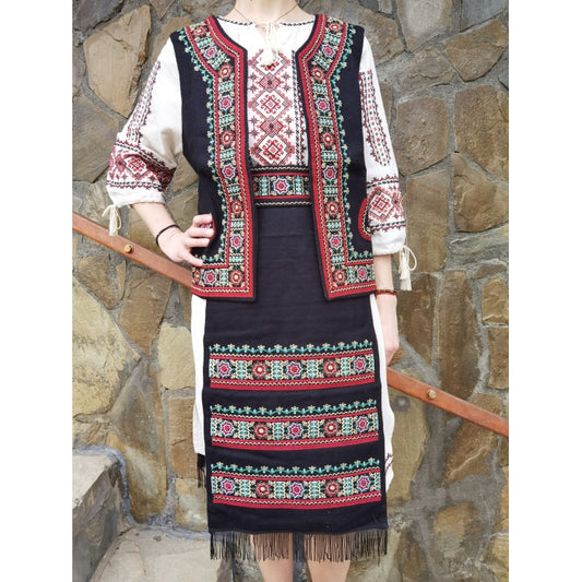 Set Traditional Dama, Vesta, Fote si Brau-Model Ana12
