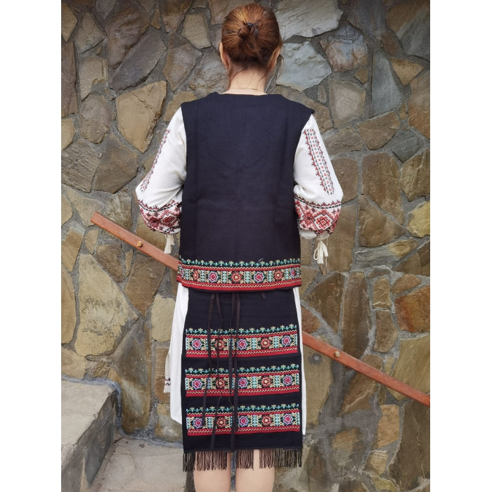 Set Traditional Dama, Vesta, Fote si Brau-Model Ana12