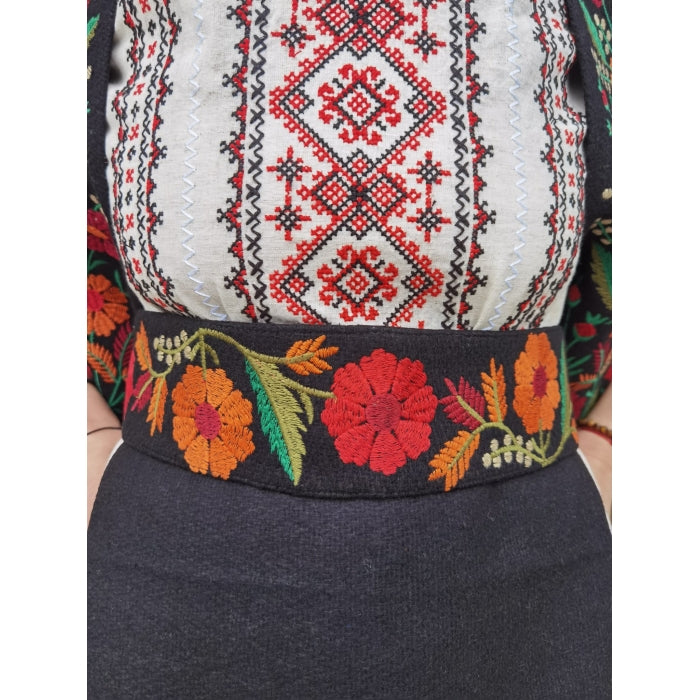 Set Traditional Dama, Vesta, Fote si Brau-Model Ana13