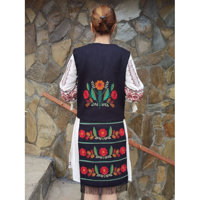 Set Traditional Dama, Vesta, Fote si Brau-Model Ana13