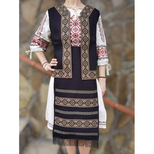 Set Traditional Dama, Vesta, Fote si Brau-Model Ana9